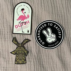 Dutch bros sticker bundle!